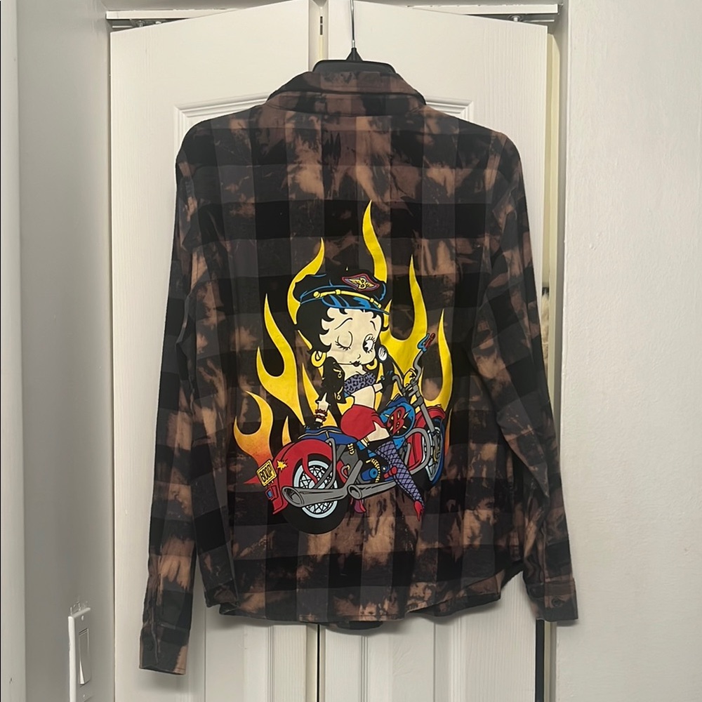 Betty Boop Shirt Flannel